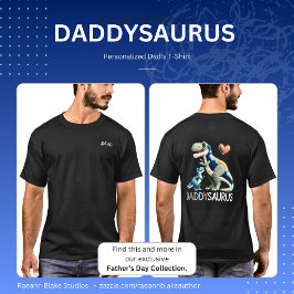 Camiseta Personalizada Daddysaurus