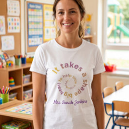 Camiseta Personalizada de Agradecimento ao Profess