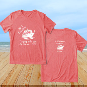 Camiseta Personalizada de Aniversário 50 & Fabulos