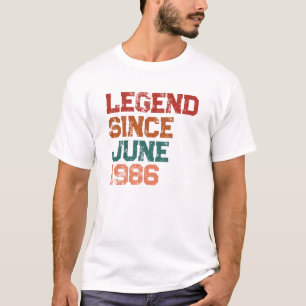 Camiseta Personalizada de Aniversário de 40 anos L