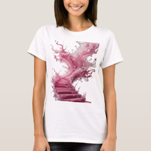 Camiseta Personalizada de ARTE ABSTRATA Prata Vibr