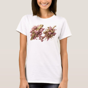 Camiseta Personalizada de ARTE ABSTRATA Vermelha n