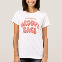 Camiseta Personalizada de Bach Retro Bachelorette 