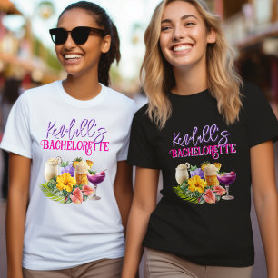Camiseta Personalizada de Bebidas Tropicais para D