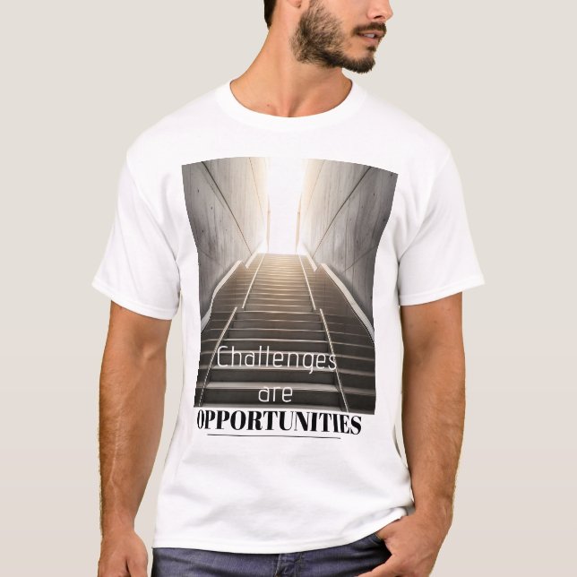 Camiseta Personalizada de Citação Motivacional (Frente)