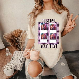 Camiseta Personalizada de Colagem de Fotos Y2K P