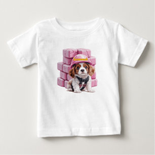 Camiseta Personalizada de Construção de Cachorrinh
