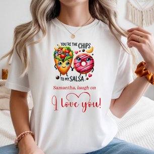 Camiseta Personalizada de Desenho Animado Comida D