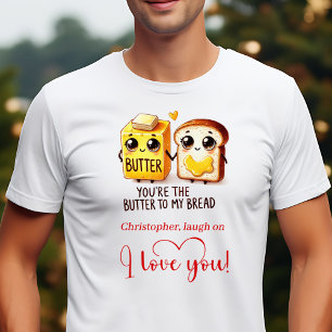 Camiseta Personalizada de Dia dos Namorados com Co