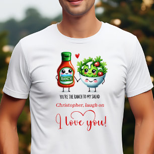 Camiseta Personalizada de Dia dos Namorados com No