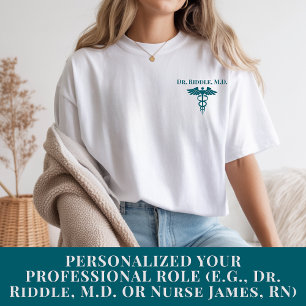 Camiseta Personalizada de Doutor Presente para Enf