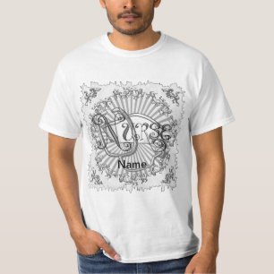 Camiseta personalizada de enfermeira Silver Letter