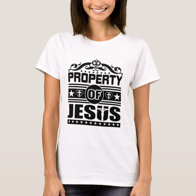 Camiseta Personalizada de Fé Cristã  (Frente)