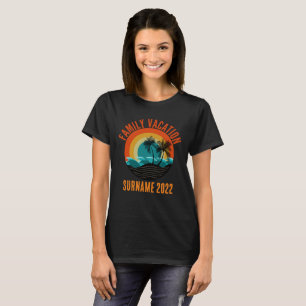 Camiseta Personalizada de Férias Familiares