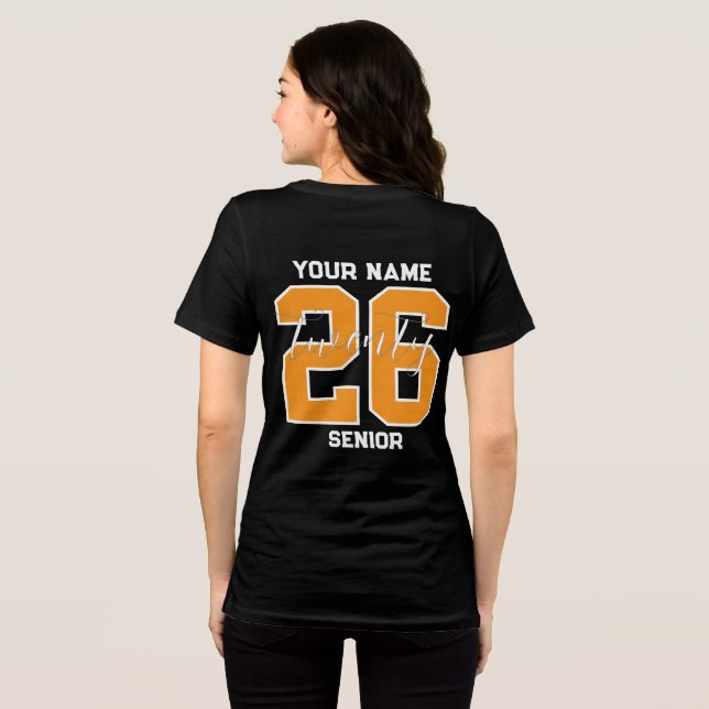 Camiseta Personalizada de Formatura da Turma de 20 (Verso completo)