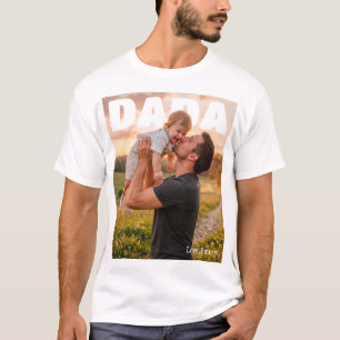 Camiseta Personalizada de Foto do Dia dos Pais Pho