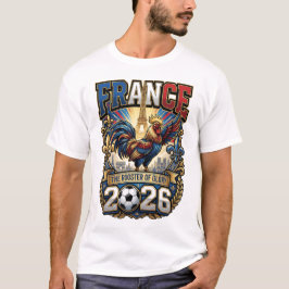Camiseta Personalizada de Futebol para Fã da Franç
