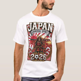 Camiseta Personalizada de Futebol para Fã do Japão