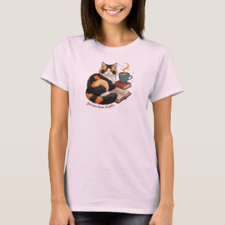 Camiseta Personalizada de Gato "Mais Um Capítulo"