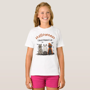 Camiseta Personalizada de Halloween com Gato Fanta