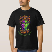 Camiseta Personalizada de Halloween Monstro e Sua