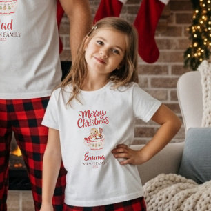 Camiseta Personalizada de Natal “Feliz Natal” para