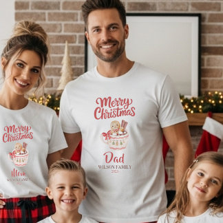 Camiseta Personalizada de Natal “Feliz Natal” para