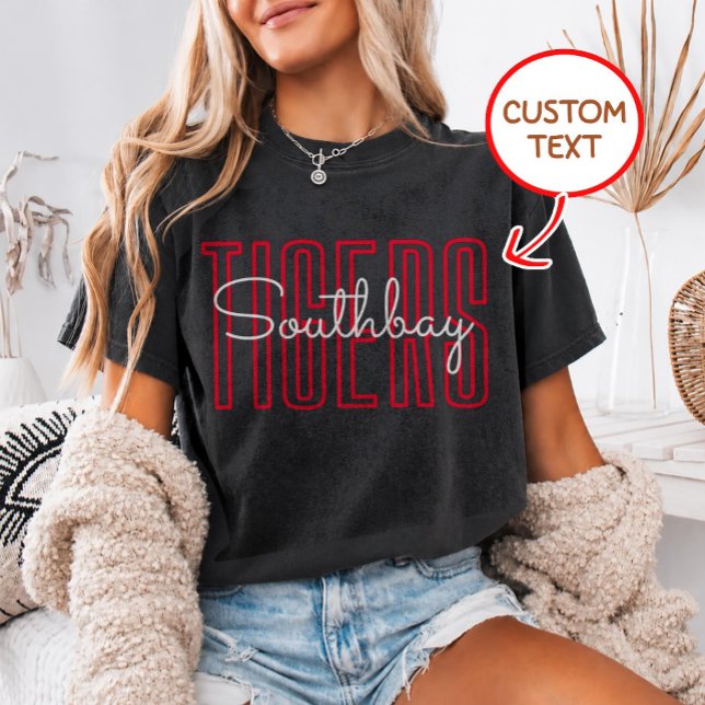 Camiseta personalizada de orgulho escolar, Volta à (Criador carregado)