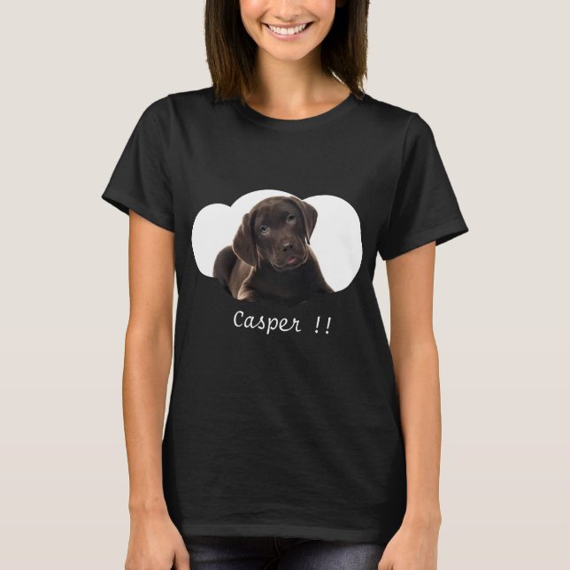 Camiseta personalizada de Pet Lover (Frente)