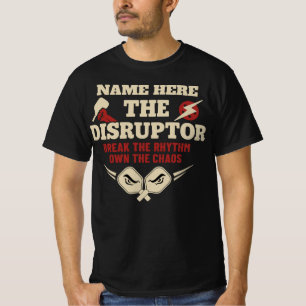 Camiseta Personalizada de Pickleball O Disruptor
