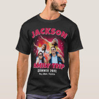 Camiseta Personalizada de Viagem em Grupo de Foto