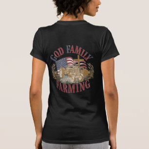 Camiseta Personalizada “Deus Família Agricultura”