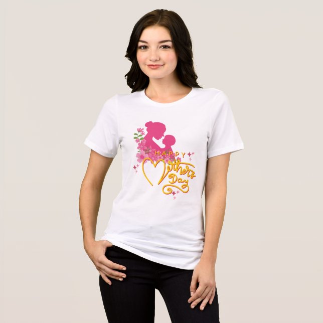 Camiseta Personalizada Dia das Mães Mama (Frente Completa)