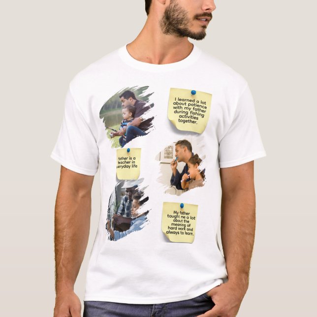 Camiseta Personalizada Dia dos Pais (Frente)