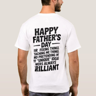 Camiseta Personalizada Dia dos Pais