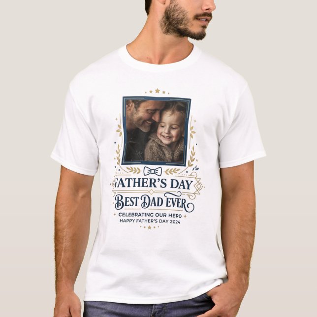 Camiseta Personalizada Dia dos Pais | Presente par (Frente)