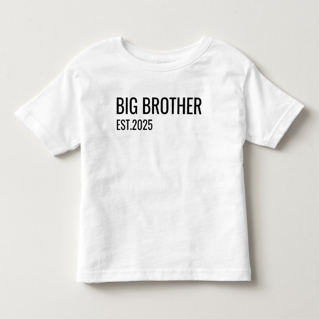 Camiseta Personalizada do Big Brother, Irmão Anúnc (Frente)
