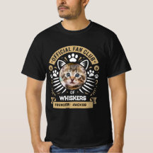Camiseta Personalizada do Clube de Fãs do Gato | F