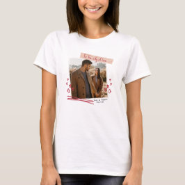 Camiseta Personalizada do Dia dos Namorados com Fo