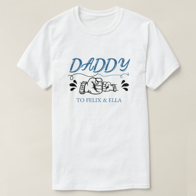 Camiseta Personalizada do Dia dos Pais (Frente do Design)