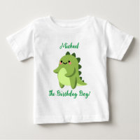 Camiseta Personalizada do Dinossauro do Kawaii Din