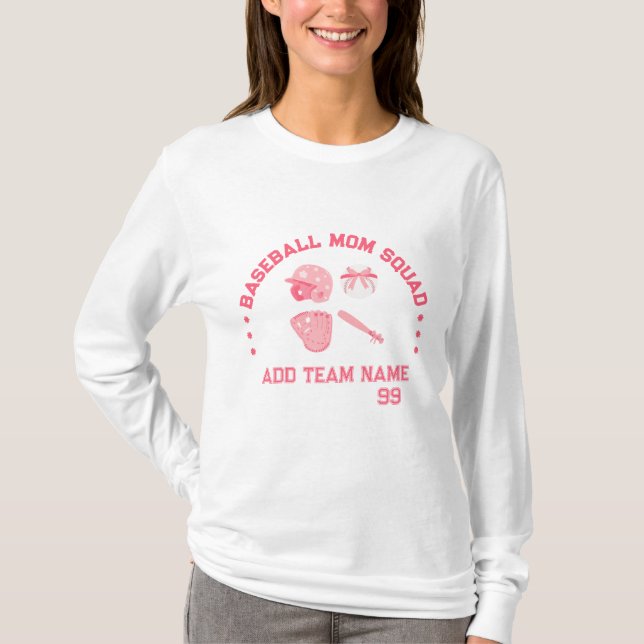 Camiseta Personalizada do Esquadrão da Mãe de Beis (Frente)
