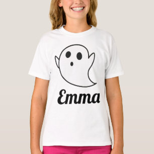 Camiseta personalizada do Fantasma Branco de Hallo