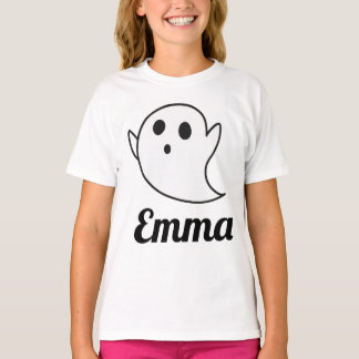 Camiseta personalizada do Fantasma Branco de Hallo