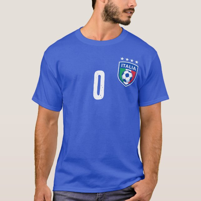 Camiseta Personalizada do Futebol Italia (Frente)
