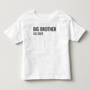 Camiseta personalizada do Irmão Mais Velho, Anúnci