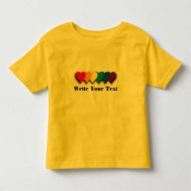 Camiseta personalizada do orgulho LGBT (Frente)