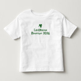 Camiseta personalizada do seu clã irlandês Shamroc