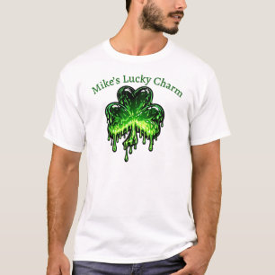 Camiseta Personalizada do Trevo da Sorte de St. Pa