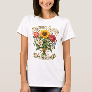 Camiseta Personalizada dos Netos do Jardim da Vovó
